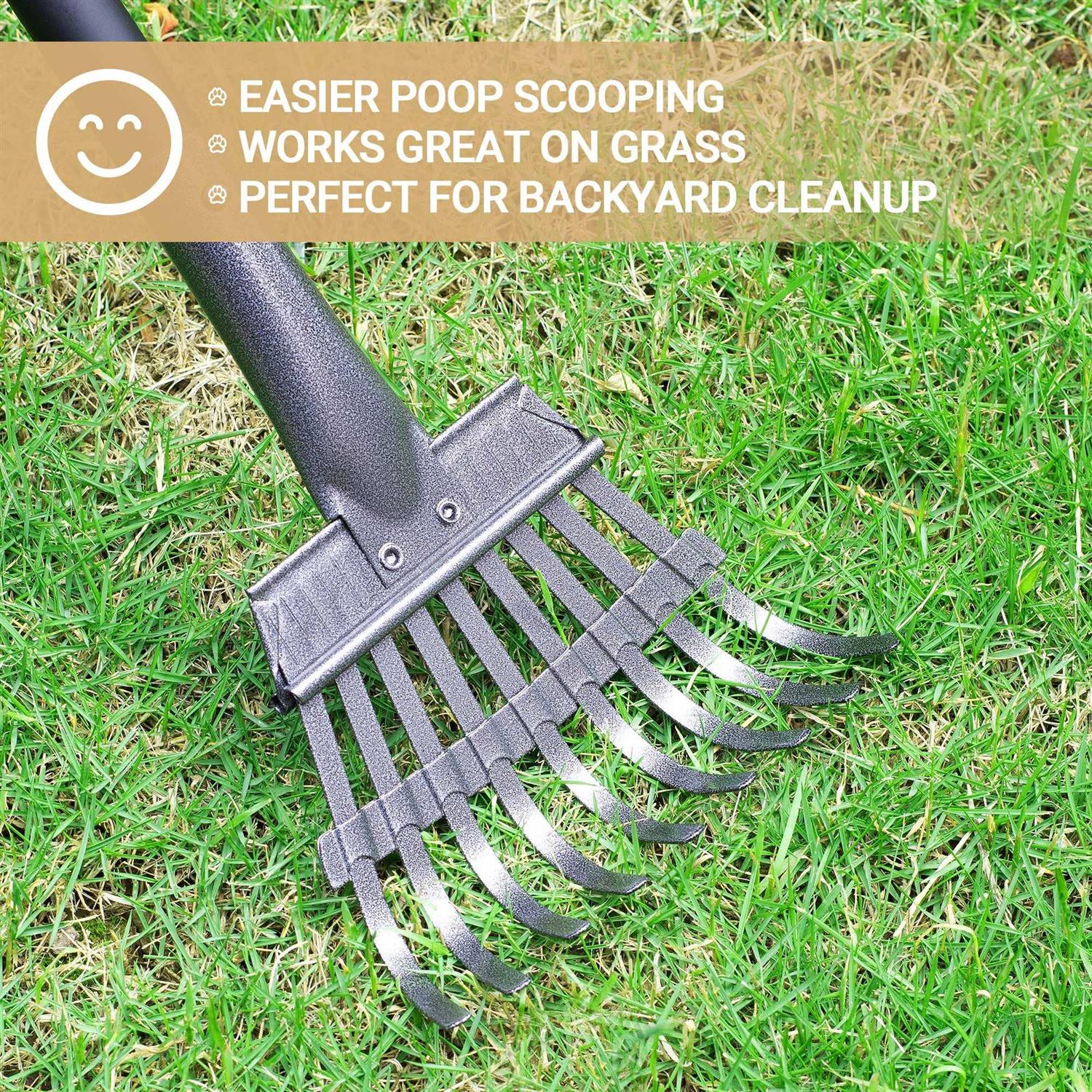 Dog Poop Tray and Rake Set N4390