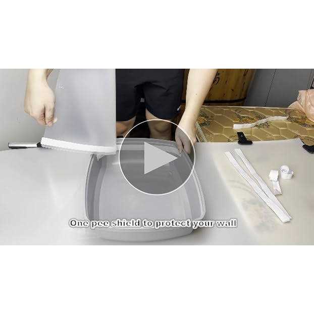 Cat Litter Box Pee Shields, 3 Pack, Easy Clean Anti-Splashing Z183